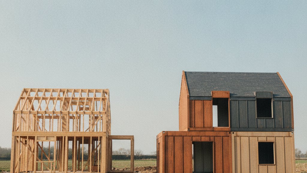 Maison container ou ossature bois : le match sur le prix, l'isolation et la durée