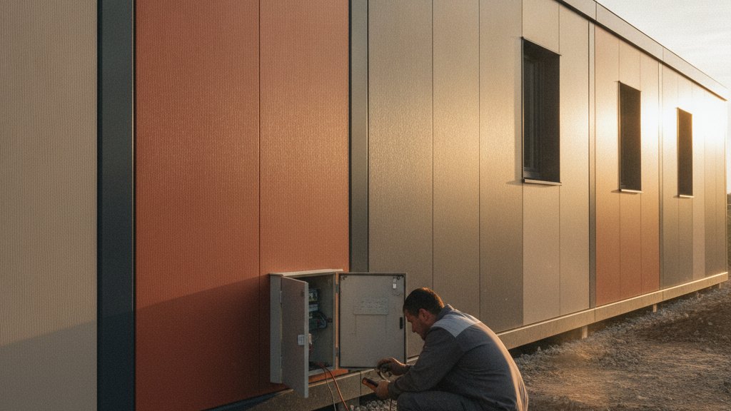 Raccordement d'une maison container : cinq points à verrouiller avant le chantier